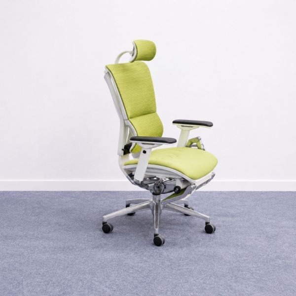 Comfort Project Mirus -ergonominen toimistotuoli - vihreä/valkoinen